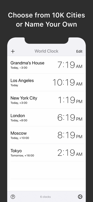 World Clock — Time Zone Widget(圖1)-速報App