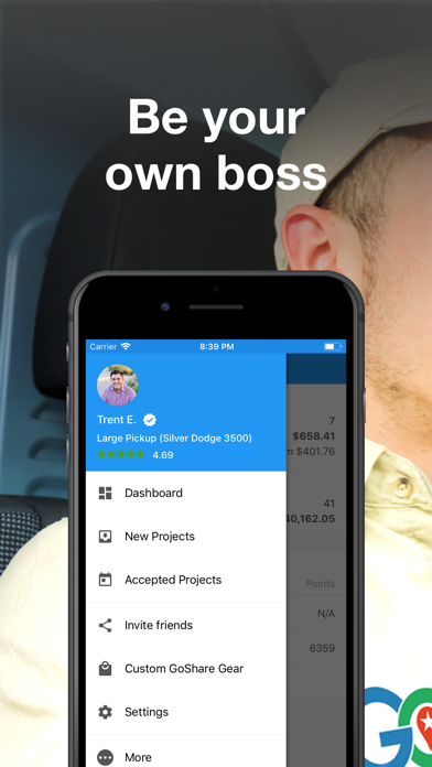 Goshare Driver Earn Money By Goshare Inc Ios United States Searchman App Data Information