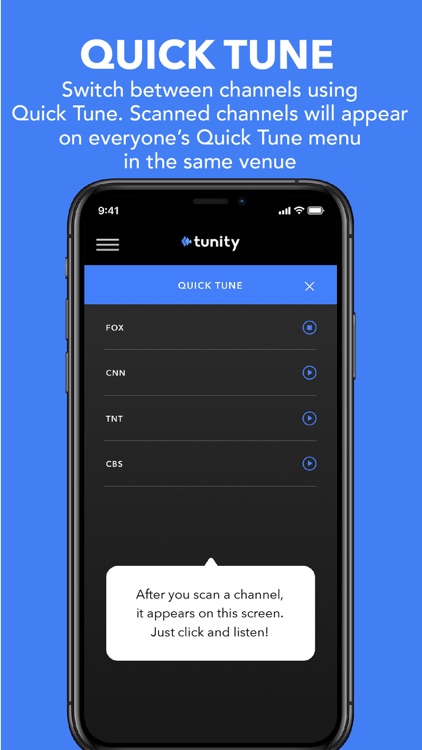 Tunity: Hear any muted TV screenshot-3