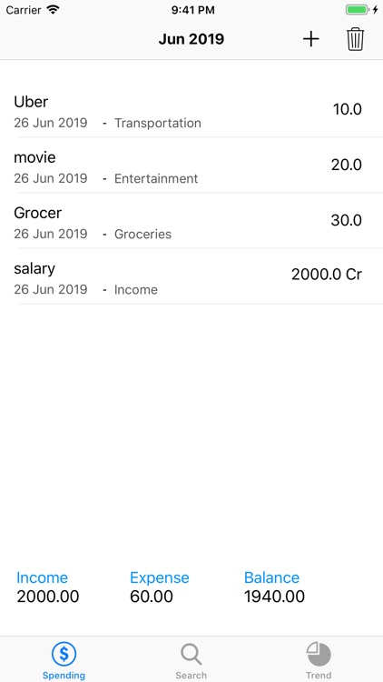 MyMoney - Money Tracker