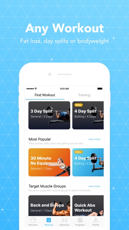 JEFIT Workout Planner Gym Log screenshot-3