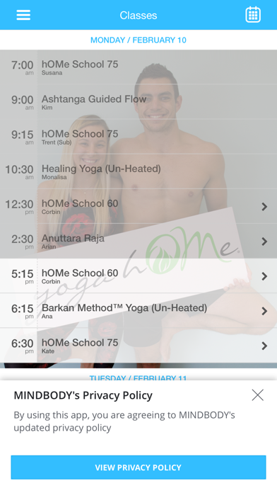 yoga hOMe screenshot 2