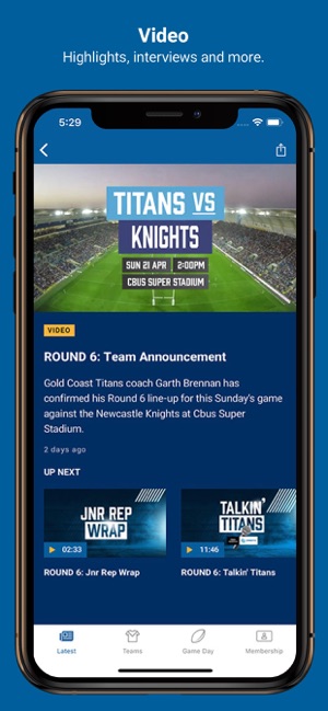 Gold Coast Titans(圖6)-速報App