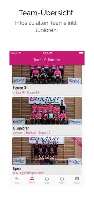 Unihockey emotion Hinwil-Tann(圖2)-速報App