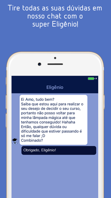 How to cancel & delete Eligis - teste vocacional from iphone & ipad 3