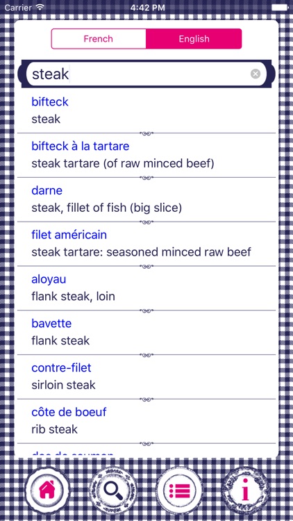 Culinary French A-Z screenshot-3