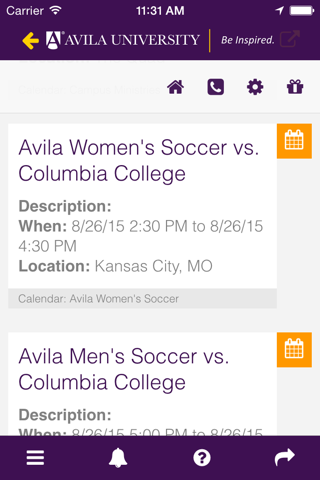 Avila University screenshot 4