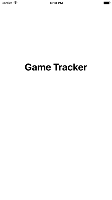 My GameTracker screenshot 3