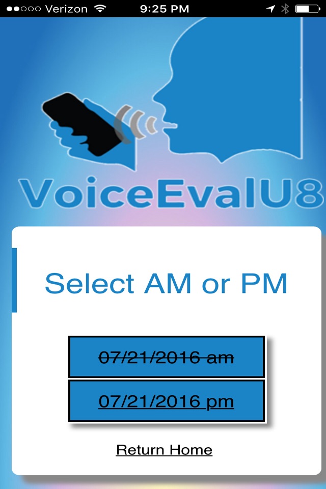 VoiceEvalU8 screenshot 3