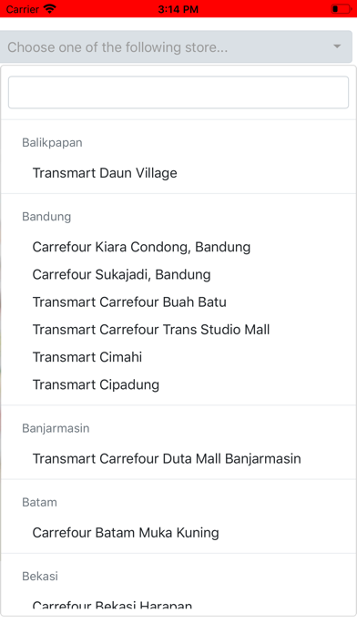 Transmart Home Delivery screenshot 2