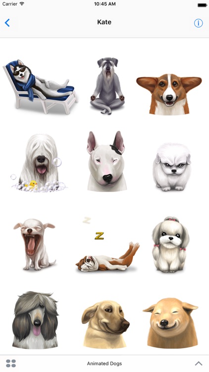 Dog Stickers for iMessage!