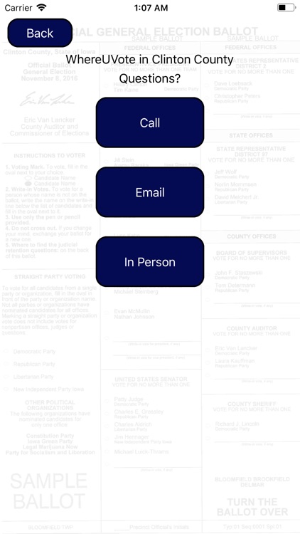 WhereUVote IA - Clinton County screenshot-4