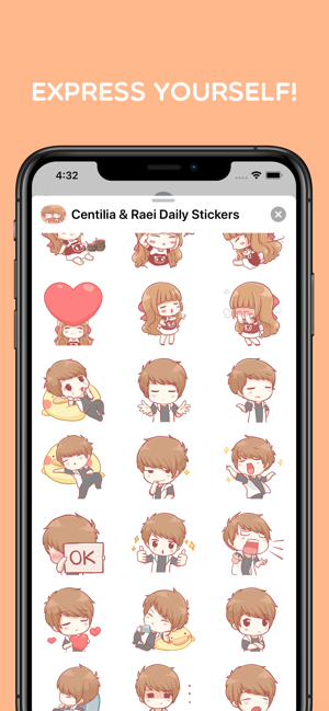 Centilia & Raei Daily Stickers(圖4)-速報App