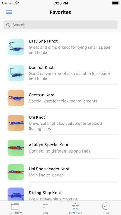 MyRigs - Sport Fishing Knots screenshot-7