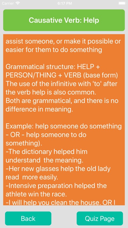 English - Causative Verbs screenshot-3