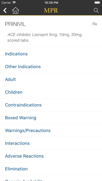 Monthly Prescribing Reference