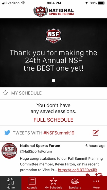 National Sports Forum 2019