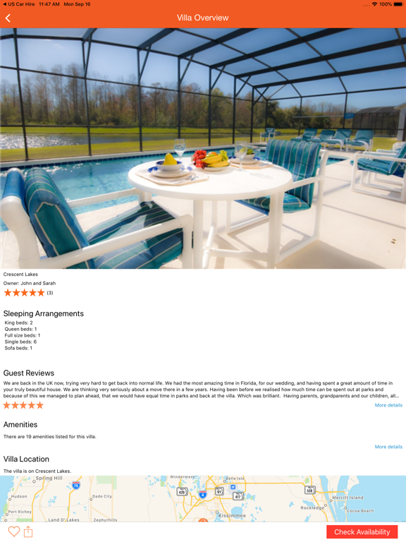 Orlando Villas - Florida Vacation Rental Homes and Villas in Orlando and the Gulf Coast screenshot