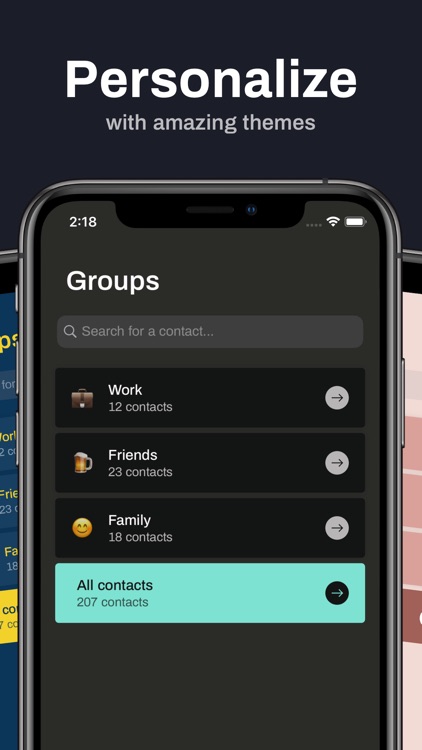 Groups by Contacts Wallet screenshot-5