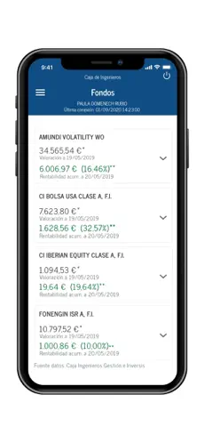 이미지 4 Caja de Ingenieros Banca MÓVIL iphone