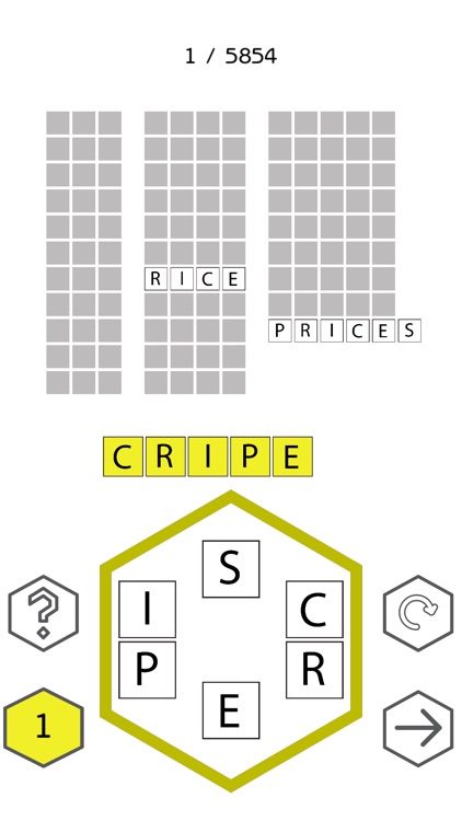 Word Hexagon (Big Dictionary) screenshot-5