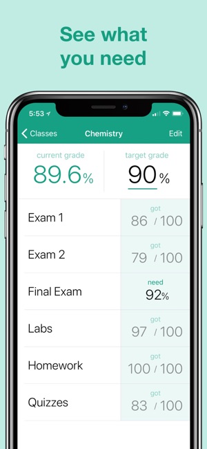 Grades - Grade Calculator, GPA(圖2)-速報App