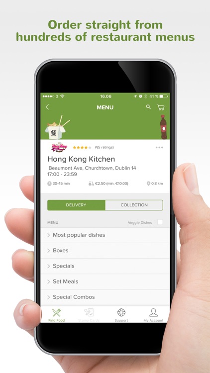 Marvin.ie - Order Takeaway