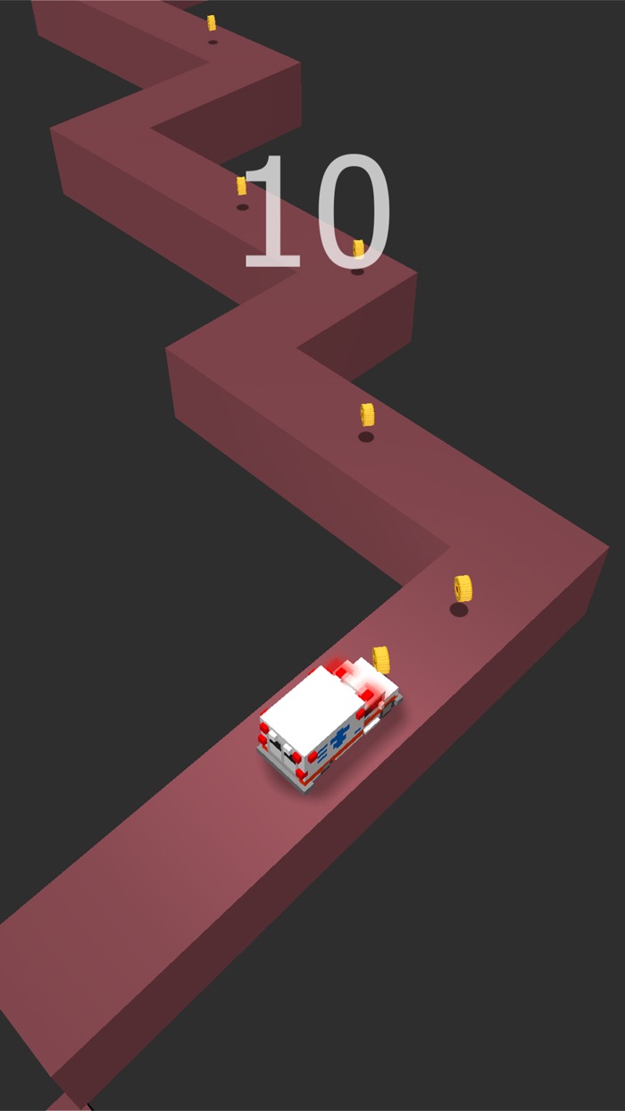 Helix Run - Blocky road