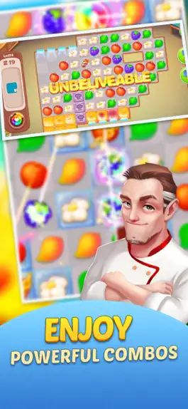 Game screenshot Dream Cafe-Match 3 Crush mod apk