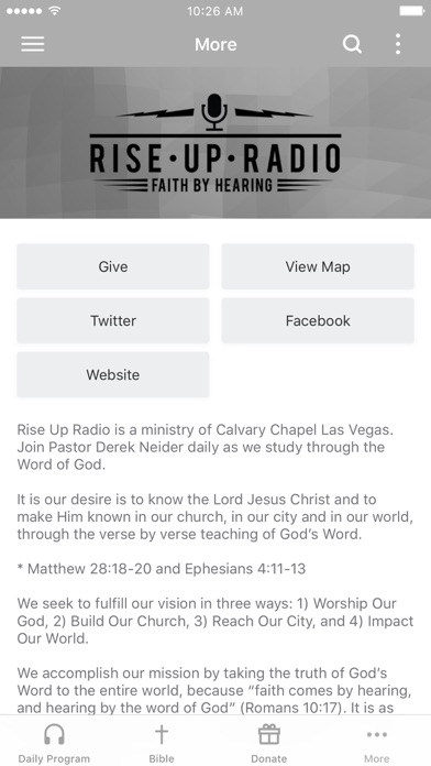 Rise Up Radio Ministry screenshot 3