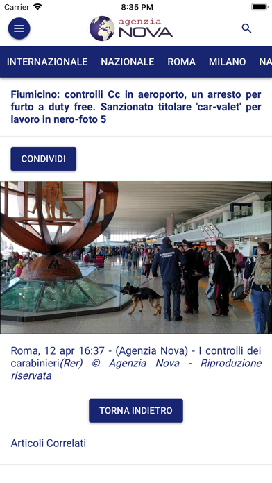 Agenzia Nova screenshot 4