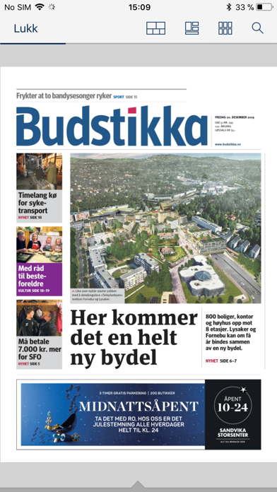 Budstikka screenshot 2