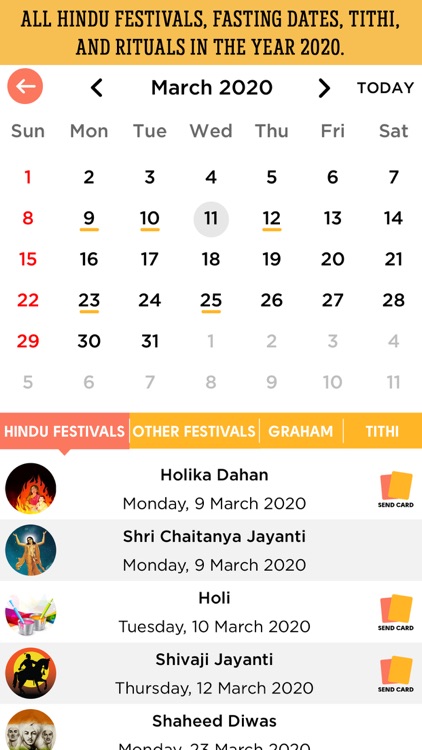 Hindu Calendar & Panchang 2020 screenshot-5