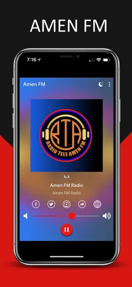 Game screenshot Amen FM Radio apk