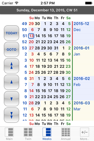 Flowing Calendar PRO screenshot 3