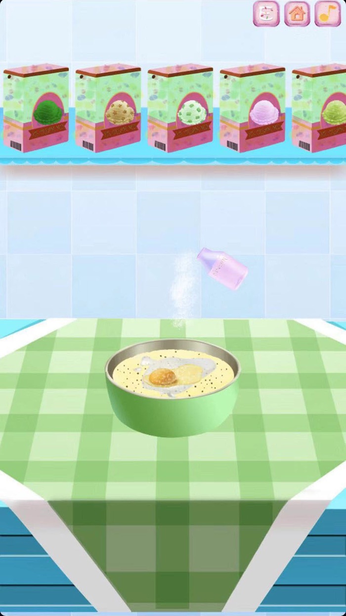 Ice Cream MakerCooking Game.