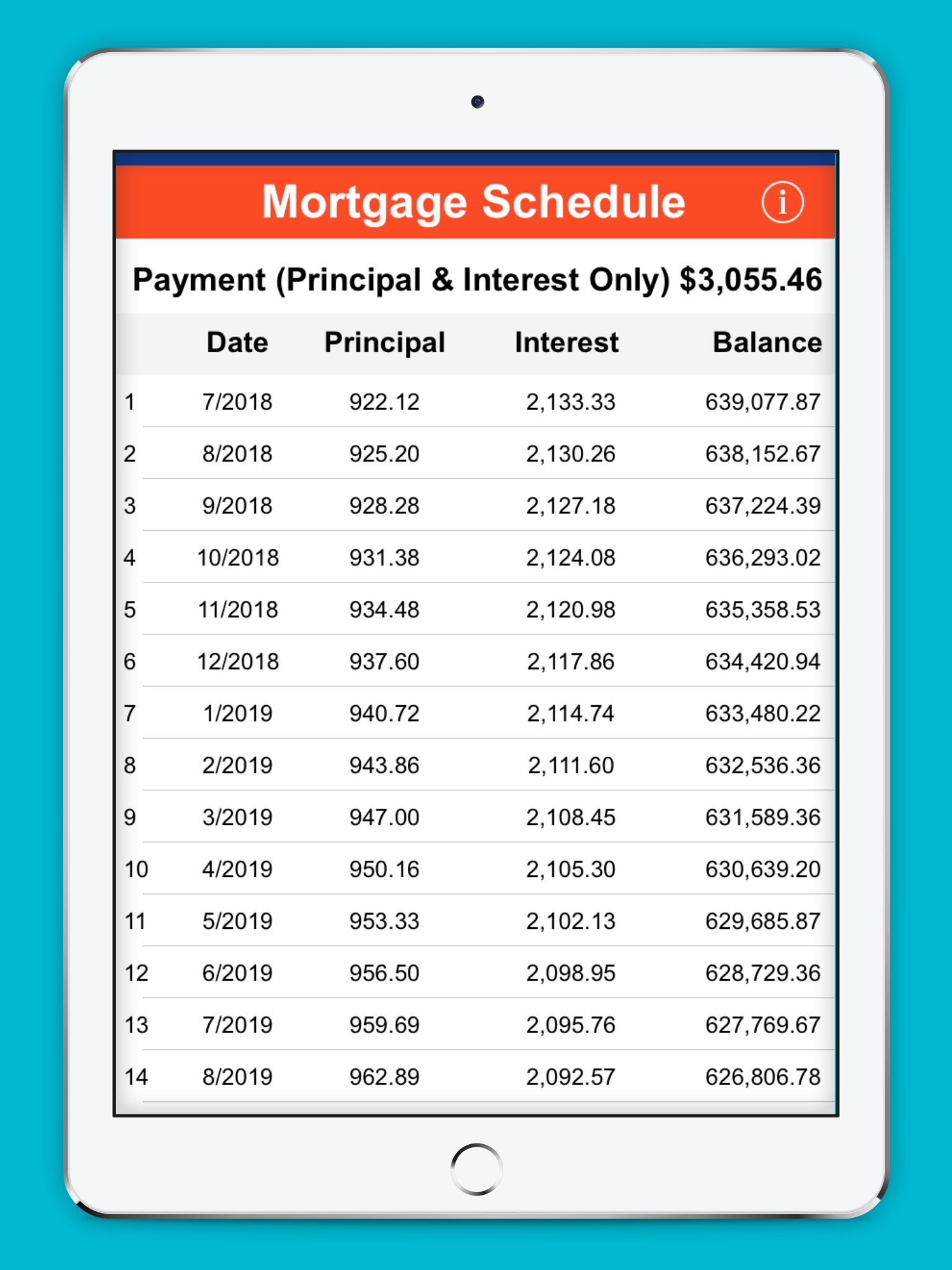 Mortgage Calculator Plus screenshot 2