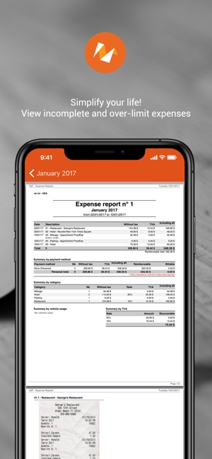 N2f Expense Report Mileage On The App Store