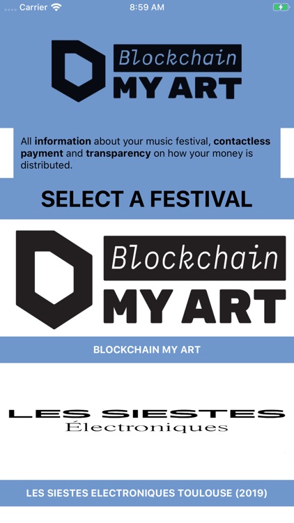 Blockchain My Art