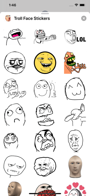 Troll Face Stickers - Memes(圖4)-速報App