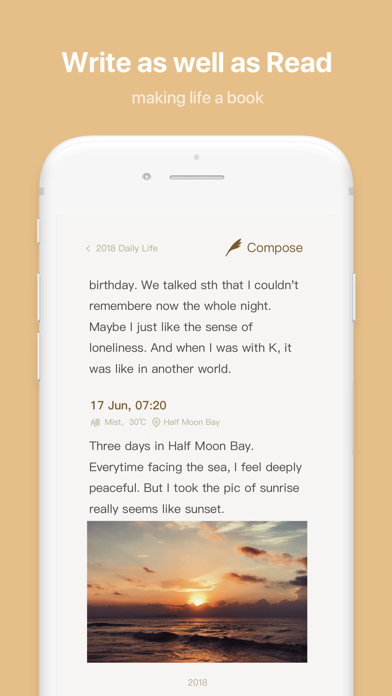 Once - Journal/Diary/Note App screenshot 2