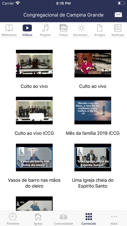 Congregacional Campina Grande screenshot-4