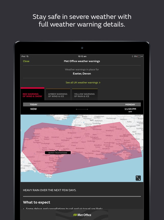 Met Office Weather Forecast On The App Met Office Weather Forecast On The App