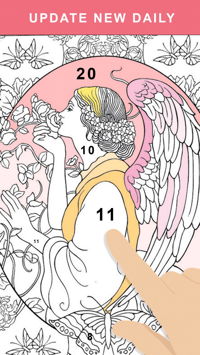 Paint  Color By Number Book