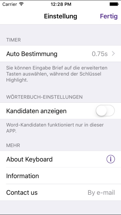 Easy Mailer German Keyboard screenshot-3