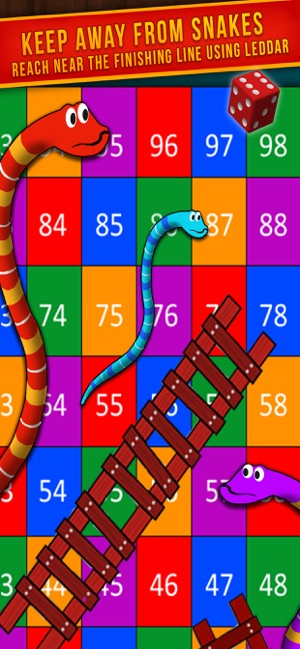 Snakes And Ladders Board Kings(圖2)-速報App