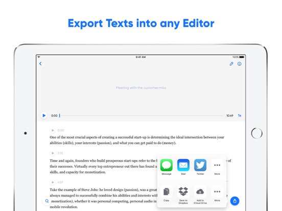 Transcribe - Speech to Text screenshot 3