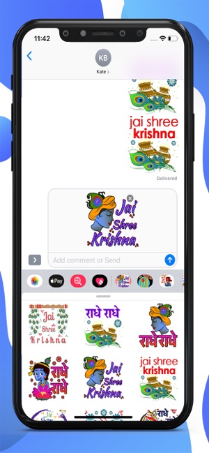 Jay Shree Krishna Stickers(圖3)-速報App