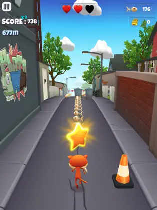 Screenshot 1 Cat Mario Run iphone