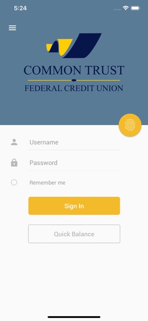 Common Trust CU Mobile Banking